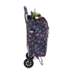 Obrazek Torba na zakupy na kółkach HOPPA ST-57105 Butterfly - ciemnoniebieska - 57 L
