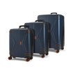 Obrazek Zestaw walizek podróżnych ROCK TR-0251/3 ABS - ciemnoniebieski - 107 L / 72 L / 33 L + 20% EKSPANDER