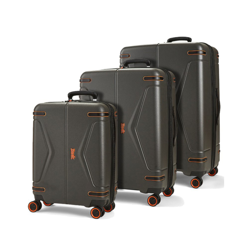 Obrazek Zestaw walizek podróżnych ROCK TR-0251/3 ABS - węgiel drzewny - 107 L / 72 L / 33 L + 20% EKSPANDER