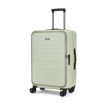 Obrazek Walizka podróżna ROCK Eden TR-0278/3-M PET - jasnozielona - 59 L