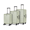 Obrazek Zestaw walizek podróżnych ROCK Eden TR-0278/3 PET - jasnozielony - 99 L / 59 L / 29 L