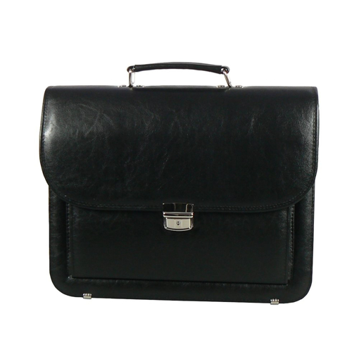 Obrazek Teczka REAbags 7416 - czarny/nikiel - 15 L