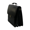 Obrazek Teczka REAbags 7416 - czarny/nikiel - 15 L