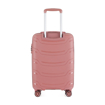 Obrazek Bagaż kabinowy HIGHBURY Carbon HBY-0178/3-S PP - różowy 34 L