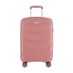 Obrazek Walizka podróżna HIGHBURY Carbon HBY-0178/3-L PP - różowa 92 L