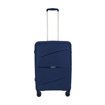 Obrazek Walizka podróżna HIGHBURY Helios HBY-0175/3-M PP - niebieska 62 L