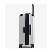 Obrazek Walizka podróżna ROCK Alpine TR-0288/3-M ABS/PC - biała 65 L + 15% EKSPANDER
