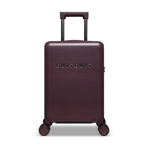 Obrazek Kabinový kufr SUITSUIT® Mystique Cherry Lacquer S - tmavě vínová - 31 L