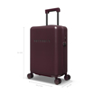 Obrazek Kabinový kufr SUITSUIT® Mystique Cherry Lacquer S - tmavě vínová - 31 L