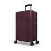 Obrazek Plastový kufr SUITSUIT® Mystique Cherry Lacquer L - tmavě vínová - 91 L