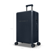 Obrazek Plastový kufr SUITSUIT® Mystique Midnight Blue L - tmavě modrá - 91 L