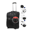 Obrazek Kabinový kufr AEROLITE T9639 - černá - 42 L