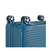 Obrazek Walizka podróżna HIGHBURY Venice HBY-0179/3-L PP - niebieska 86 L