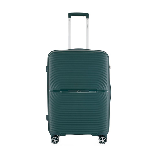 Obrazek Walizka podróżna HIGHBURY Venice HBY-0179/3-M PP - zielona 57 L