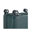 Obrazek Walizka podróżna HIGHBURY Venice HBY-0179/3-M PP - zielona 57 L