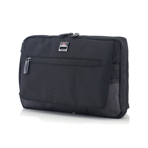 Obrazek Torba na ramię HIGHBURY Kensington HBY-0147 - czarny/szary 3 L