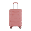 Obrazek Walizka podróżna HIGHBURY Carbon HBY-0178/3-M PP - różowa 62 L