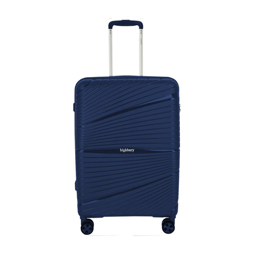 Obrazek Walizka podróżna HIGHBURY Helios HBY-0175/3-L PP - niebieska 94 L
