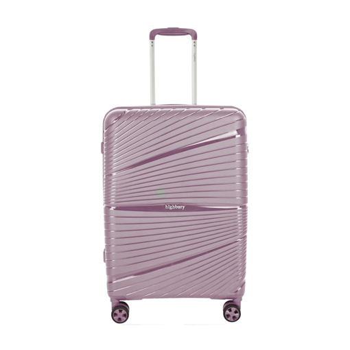 Obrazek Walizka podróżna HIGHBURY Helios HBY-0175/3-L PP - fioletowa 94 L