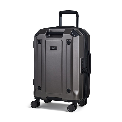 Obrazek Bagaż podręczny ROCK Alpine TR-0288/3-S ABS/PC - węgiel drzewny 39 L + 15% EKSPANDER