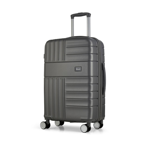 Obrazek Walizka podróżna ROCK Aspen TR-0282/3-M PP - węgiel drzewny 61 L