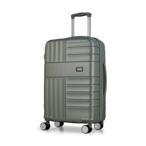 Obrazek Walizka podróżna ROCK Aspen TR-0282/3-M PP - jasnozielony 61 L