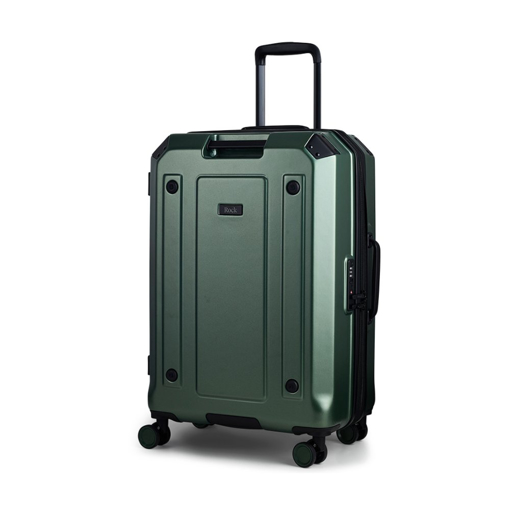 Obrazek Walizka podróżna ROCK Alpine TR-0288/3-M ABS/PC - zielona 65 L + 15% EKSPANDER