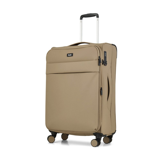 Obrazek Walizka tekstylna ROCK Harper M - beżowa 50 L