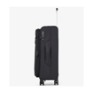 Obrazek Tekstylna walizka ROCK Harper M - czarna