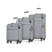 Obrazek Zestaw walizek podróżnych ROCK Harper - szary