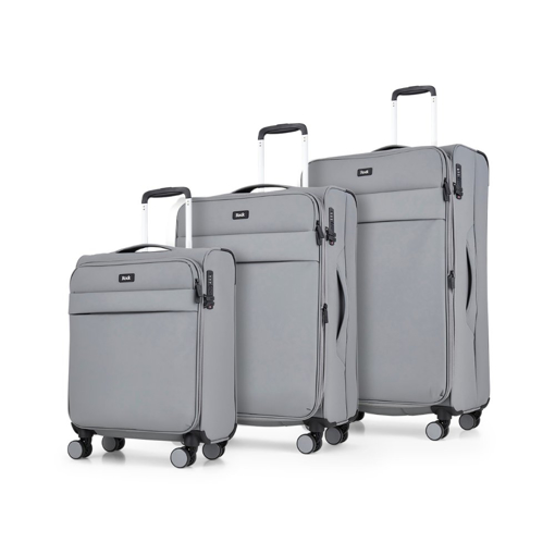 Obrazek Zestaw walizek podróżnych ROCK Harper - szary