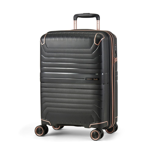 Obrazek Bagaż kabinowy ROCK Astrid TR-0291/3-S PP - czarny 36 L + EKSPANDER