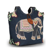 Obrazek Damska torba METRO Elephant LL227 - czarna 22 L