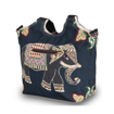 Obrazek Damska torba METRO Elephant LL227 - czarna 22 L