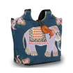 Obrazek Damska torba METRO Elephant LL227 - ciemnoniebieska 22 L