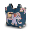Obrazek Damska torba METRO Elephant LL227 - ciemnoniebieska 22 L