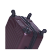 Obrazek Walizka podróżna TUCCI T-0115/3-M ABS - bordowa - 63 L + 35% EKSPANDER
