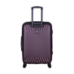 Obrazek Walizka podróżna TUCCI T-0115/3-M ABS - bordowa - 63 L + 35% EKSPANDER