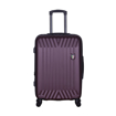Obrazek Walizka podróżna TUCCI T-0115/3-M ABS - bordowa - 63 L + 35% EKSPANDER