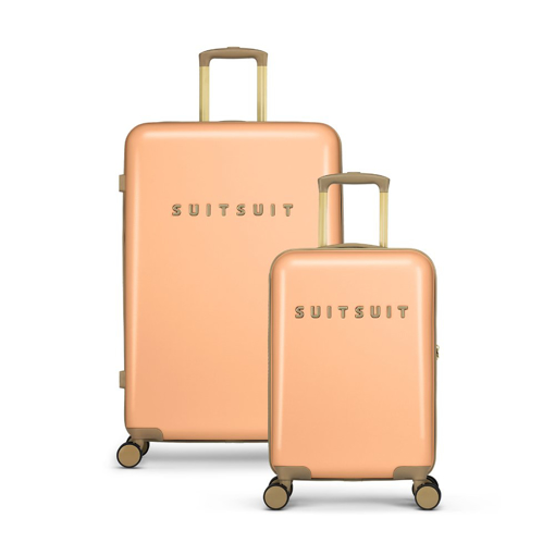 Obrazek Zestaw walizek podróżnych SUITSUIT® Fusion Pale Orange - pomarańczowy