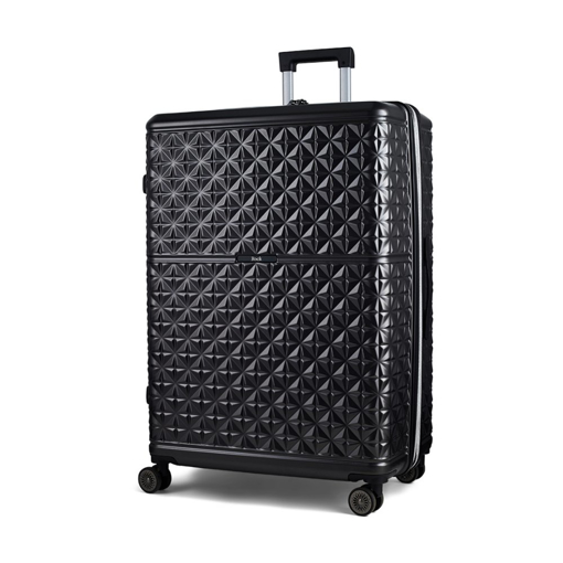 Obrazek Walizka plastikowa ROCK Maya L - ciemnoszara 118