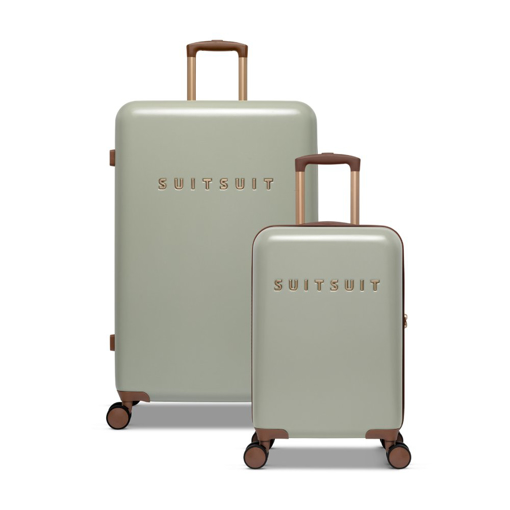 Obrazek Zestaw walizek podróżnych SUITSUIT® Fab Seventies Sustained Grey - Szary 91 / 32 L