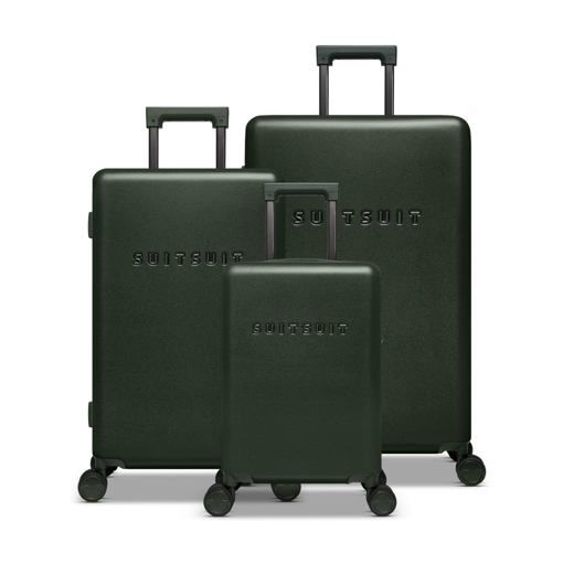 Obrazek Zestaw walizek podróżnych SUITSUIT® Mystique Dark Olive - ciemnozielony 91 / 57 31 L