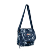 Obrazek Taška přes rameno METRO 7429 Flower - tmavě modrá - 4.2 L