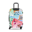 Obrazek Kabinový kufr TUCCI J’aime Paris S - barevný potisk - 33 L