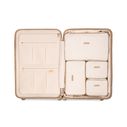 Obrazek Zestaw bawełnianych chust SUITSUIT® Fusion Sloppy w rozmiarze. L - Beżowy