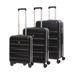 Obrazek Zestaw walizek podróżnych AEROLITE T-635 - czarny 100,8 / 67 38,8 l