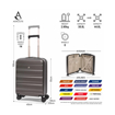 Obrazek Walizka kabinowa AEROLITE T-635 S - ciemnoszara 38,8 L