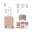 Obrazek Walizka kabinowa AEROLITE T-635 S - beżowa 38,8 L
