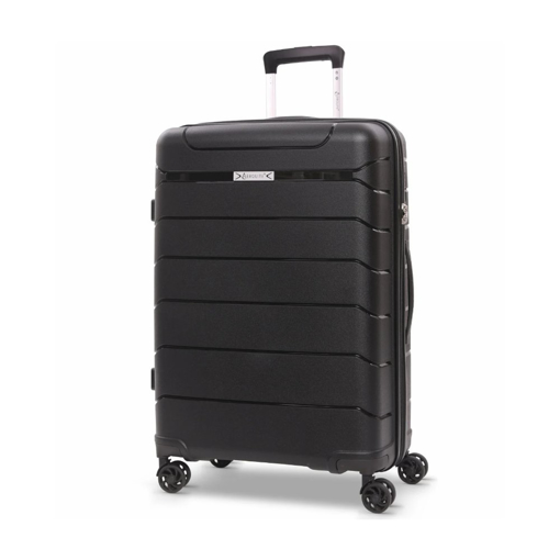 Obrazek Walizka plastikowa AEROLITE T-155 M - czarna 67 L